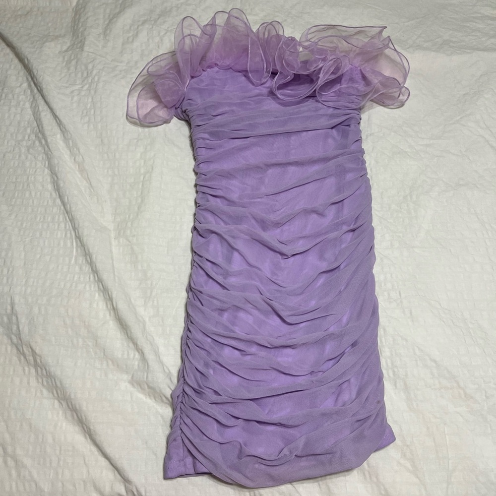 Hello Molly Lavender Dress